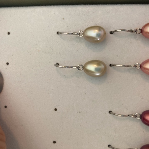 ❗️SALE❗️Honora 3 Pairs of Freshwater Pearls Dangle Earrings - Picture 8 of 8